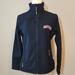 Coast Guard Women's Navy Blue Zipper Jacket